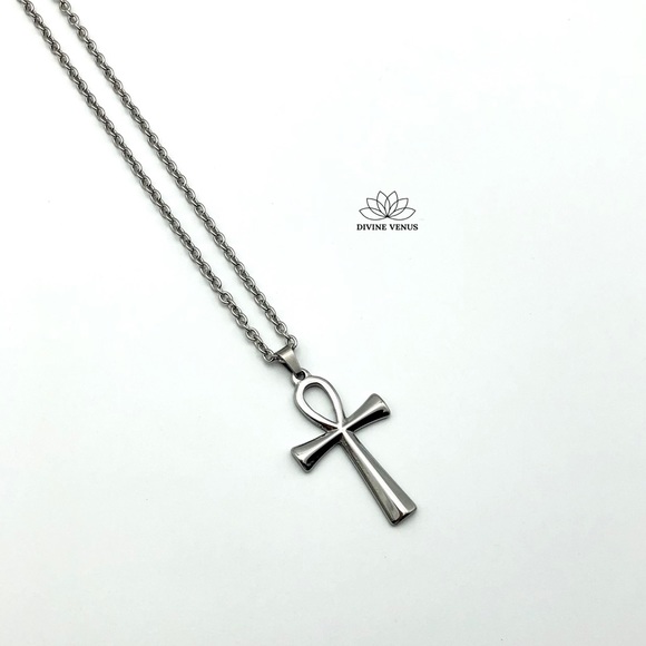 Ankh Necklace | Stainless Steel | Unisex - Picture 11 of 11